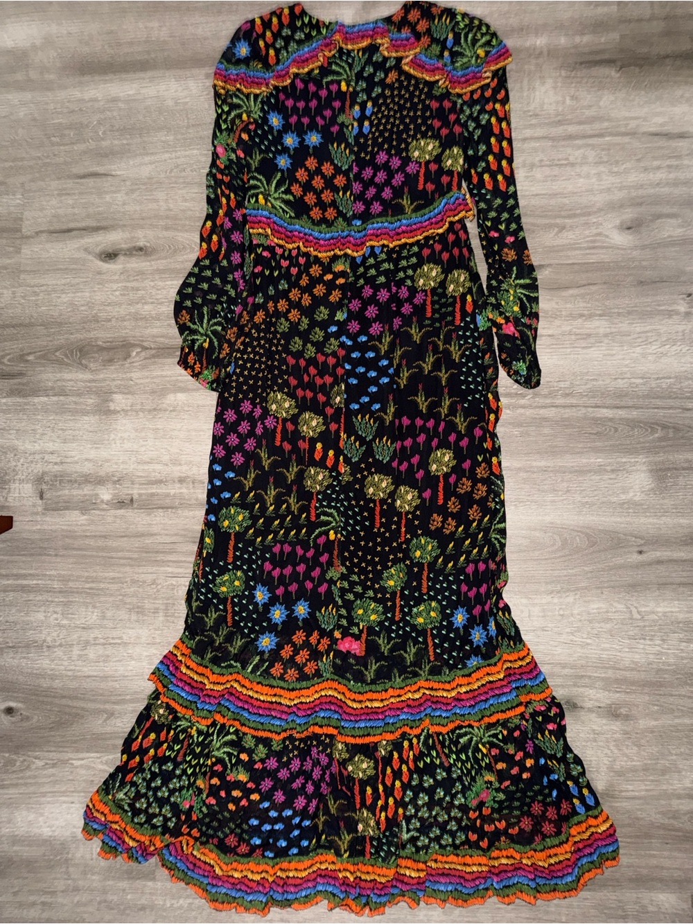 Farm Rio Fruit Garden Maxi Dress - Picture 5 of 12